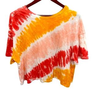 SO Tye Dye Crop Top XL